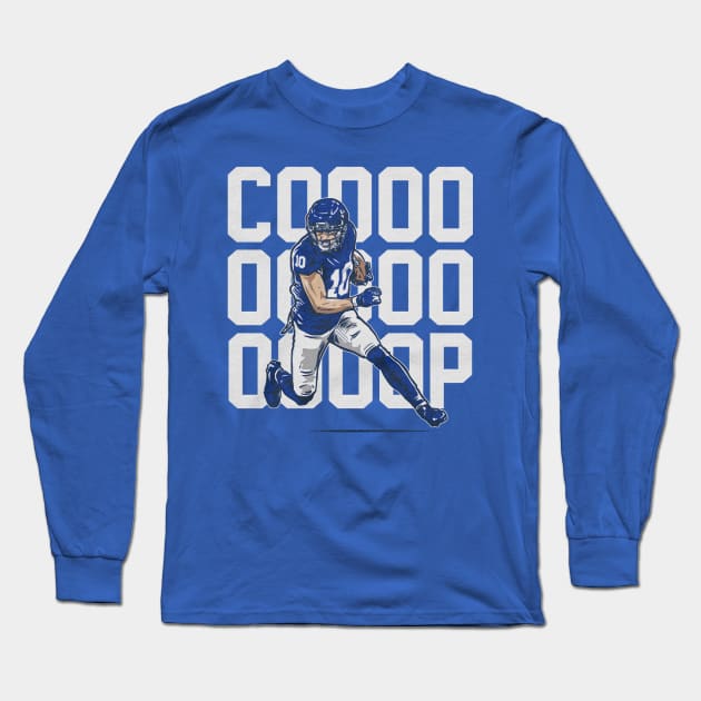 Cooper Kupp Cooooooooooooop Long Sleeve T-Shirt by Chunta_Design